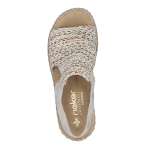 náhled Dámské sandály RIEKER 69276-60 béžová S6