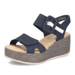 náhled Dámské sandály RIEKER 69450-14 modrá S6