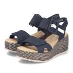 náhled Dámské sandály RIEKER 69450-14 modrá S6