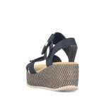 náhled Dámské sandály RIEKER 69450-14 modrá S6