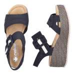 náhled Dámské sandály RIEKER 69450-14 modrá S6