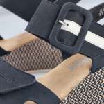 náhled Dámské sandály RIEKER 69450-14 modrá S6