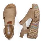 náhled Dámské sandály RIEKER 69472-60 béžová S6