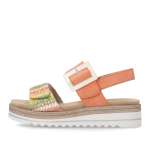 náhled Dámské sandály REMONTE D0Q62-38 oranžová S6