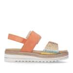 náhled Dámské sandály REMONTE D0Q62-38 oranžová S6