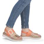 náhled Dámské sandály REMONTE D0Q62-38 oranžová S6