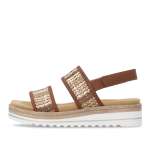 náhled Dámské sandály REMONTE D0Q65-24 hnědá S6