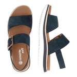 náhled Dámské sandály REMONTE D1J62-14 modrá S6