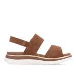 náhled Dámské sandály REMONTE D1J62-22 hnědá S6