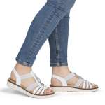 náhled Dámské sandály REMONTE D2041-80   WHITE   F/S6