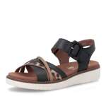 detail Dámské sandály REMONTE D2043-03 černá S6