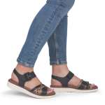 náhled Dámské sandály REMONTE D2043-03 černá S6