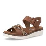 náhled Dámské sandály REMONTE D2043-24 hnědá S6