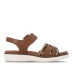 náhled Dámské sandály REMONTE D2043-24 hnědá S6