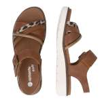 náhled Dámské sandály REMONTE D2043-24 hnědá S6