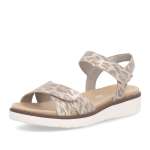 detail Dámské sandály REMONTE D2049-91 béžová S6