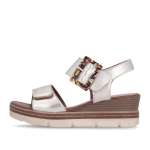 náhľad Dámske sandále REMONTE D2L53-90 zlatá S6