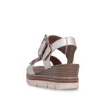 náhľad Dámske sandále REMONTE D2L53-90 zlatá S6