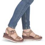 náhled Dámské sandály REMONTE D2L58-61 béžová S6