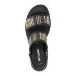 náhled Dámské sandály REMONTE D3646-03 černá S6