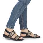 náhled Dámské sandály REMONTE D3646-03 černá S6