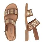 náhled Dámské sandály REMONTE D3646-24 hnědá S6