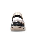 náhled Dámské sandály REMONTE D3J50-90 zlatá S6