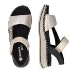 náhled Dámské sandály REMONTE D3J50-90 zlatá S6