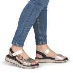 náhled Dámské sandály REMONTE D3J50-90 zlatá S6