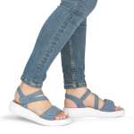 náhled Dámské sandály REMONTE D3L51-14 modrá S6