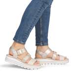 náhled Dámské sandály REMONTE D3N50-90 zlatá S6