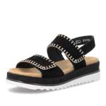 detail Dámské sandály REMONTE D3P50-02 černá S6