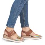 náhled Dámské sandály REMONTE D6453-22 hnědá S6