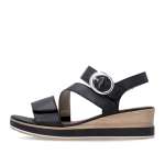 náhled Dámské sandály REMONTE D6466-00 černá S6