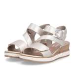 náhled Dámské sandály REMONTE D6466-90 zlatá S6