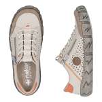 náhled Dámské polobotky RIEKER L0355-61 béžová S6