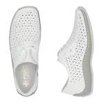 náhled Dámské polobotky RIEKER L1722-80 bílá S6