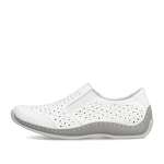 náhled Dámské mokasíny RIEKER L1756-80 bílá S6