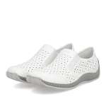 náhled Dámské mokasíny RIEKER L1756-80 bílá S6