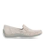 náhled Dámské mokasíny RIEKER L1767-60 béžová S6