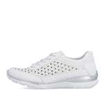 náhľad Dámske poltopánky RIEKER L3217-80 biela S6