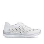 náhľad Dámske poltopánky RIEKER L3217-80 biela S6