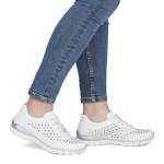 náhľad Dámske poltopánky RIEKER L3217-80 biela S6