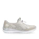 náhled Dámské polobotky RIEKER L3252-92 béžová S6