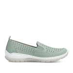 náhľad Dámske mokasíny RIEKER L32F4-52 zelená S6