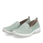 náhľad Dámske mokasíny RIEKER L32F4-52 zelená S6