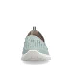 náhľad Dámske mokasíny RIEKER L32F4-52 zelená S6