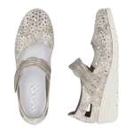 náhled Dámské baleríny RIEKER L5359-90 béžová S6