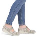 náhled Dámské baleríny RIEKER L5359-90 béžová S6