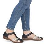 náhled Dámské sandály RIEKER M1655-00 černá S6